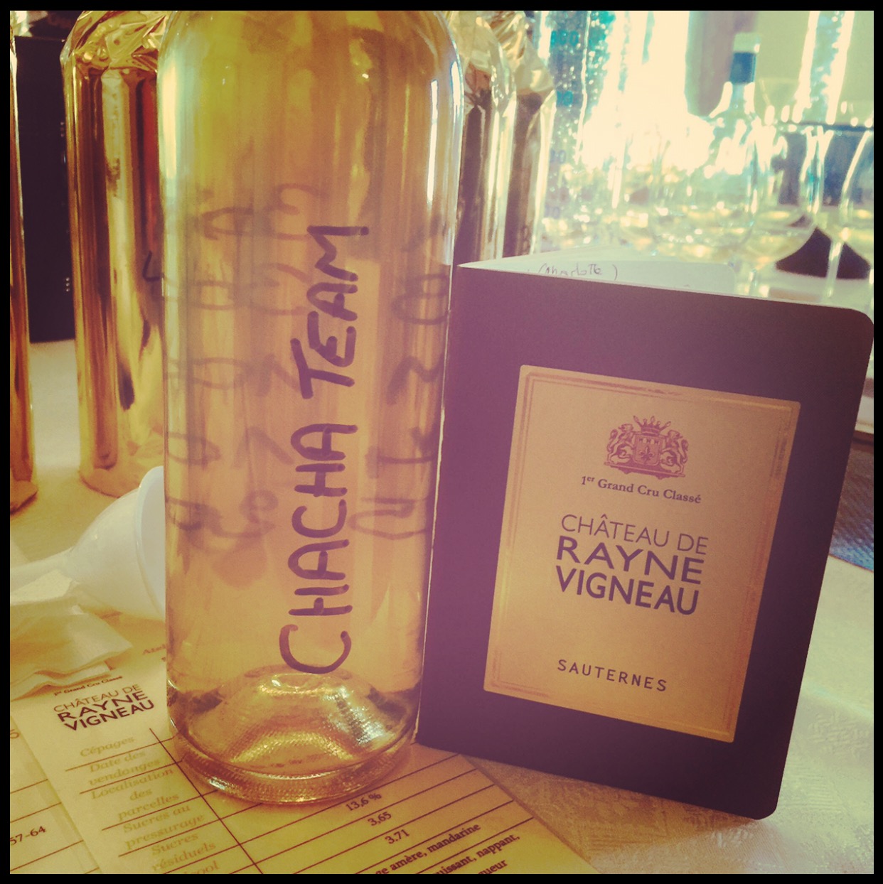 Assemble his 1st Grand Cru Sauternes class!