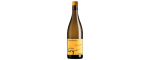 Bouteille de vin Macérat du Château Le Grand Verdus, vin orange issu de Sémillon, aux reflets ambrés et aux notes de thé et de miel.