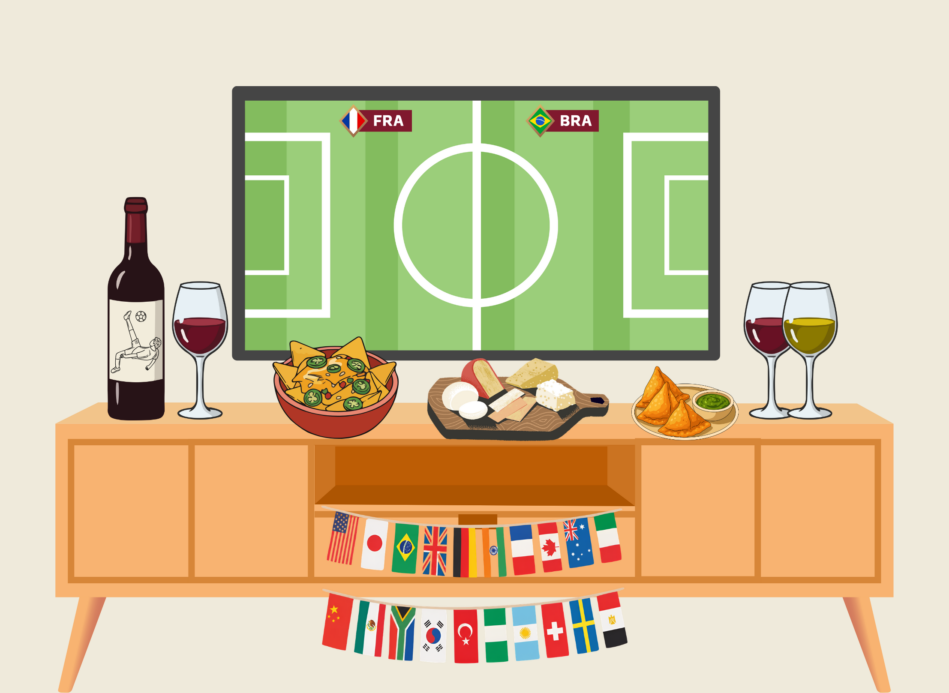 Coupe du monde : et si on troquait la bière pour un verre de vin devant les matchs ?